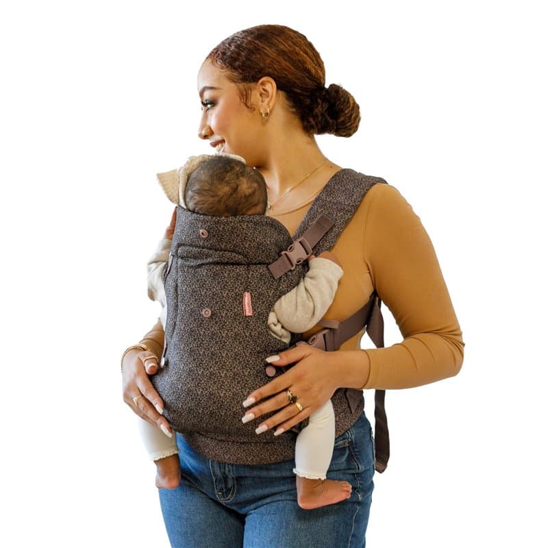 Infantino Porte-Bébé Flip 4-en-1 Ergonomique, 4 Façons de Porter Convertible, Confortable, Lanières Rembourrées, Ajustable, Supp
