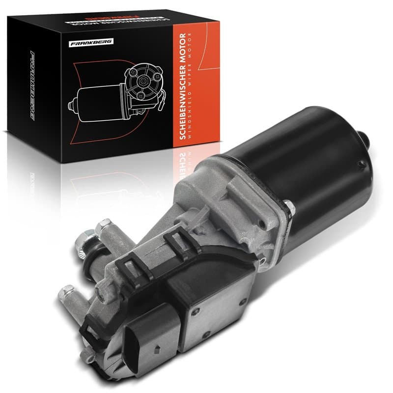 Frankberg Moteur d'Essuie-Glace Compatible avec Nemo Camionnette Break AA Fiorino Qubo 225 Bipper AA 2007-2021 Remplacer# 988463