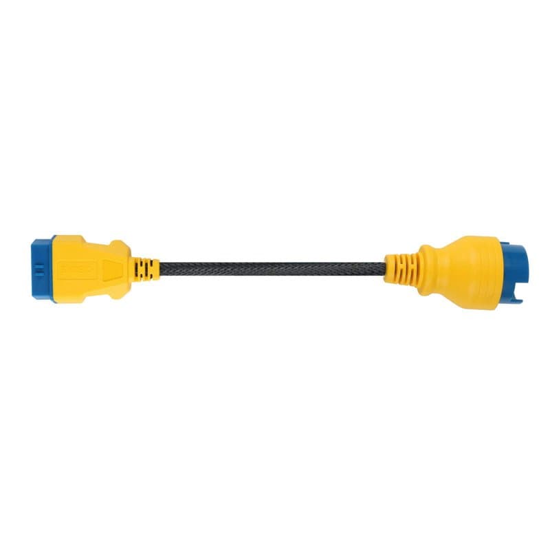 OURANTOOLS Câble d'extension OBD-2 Compatible avec Benz, OBDII 38 Broches vers 16 Broches Mâle vers Femelle pour connecter Un Le