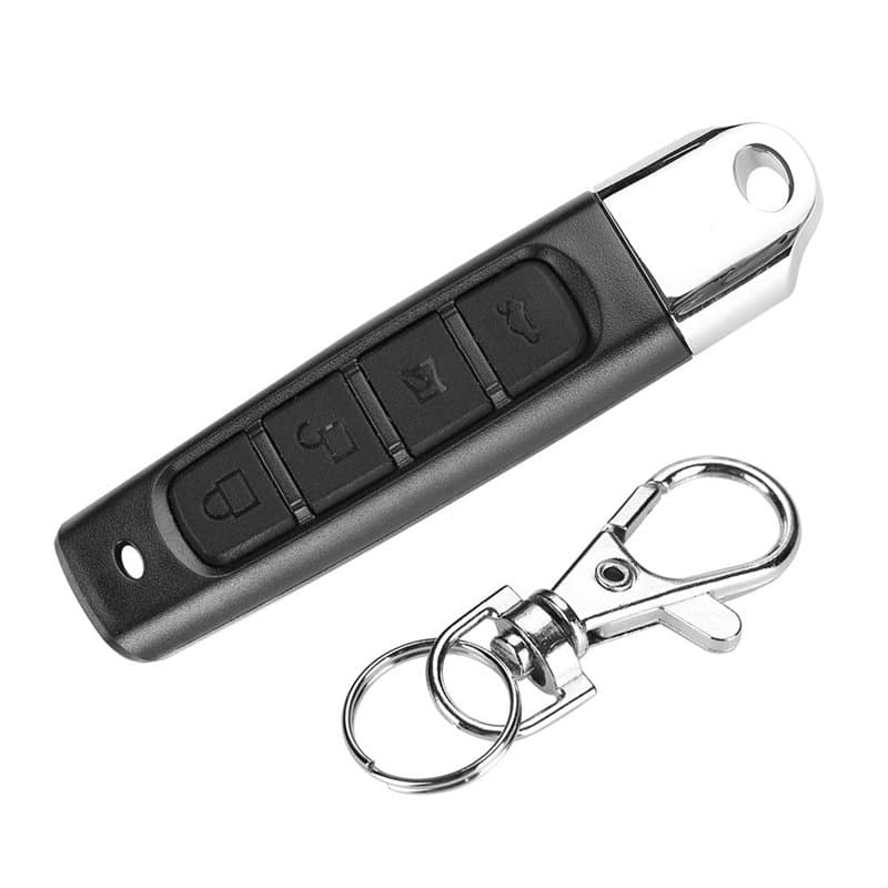 Garage à distance, 433Mhz Clonage Télécommande Clé Universelle Copie Clonage Duplicateur Fob pour Porte de Garage Porte Électriq