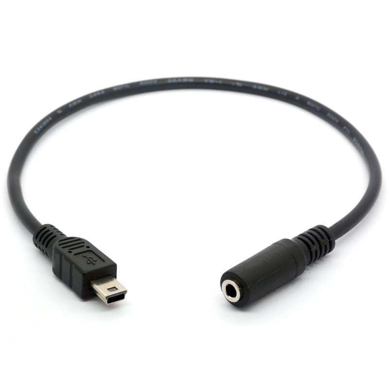 Mini câble USB adaptateur mâle vers femelle, 3,5 mm, micro et appareil photo, pour GoPro Hero3, Hero3 + & Hero4