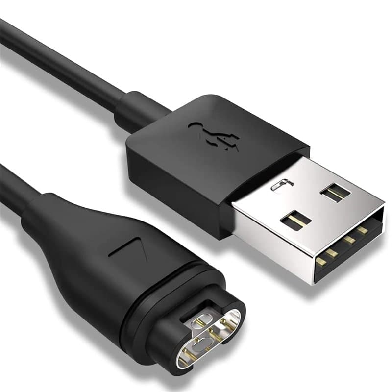 Chargeur Compatible avec Garmin Fenix 7 7S 7X, 6 6S 6X Pro, Fenix 5 5S 5X Plus, Forerunner 935 945 745 45 45S 245, Approach S10