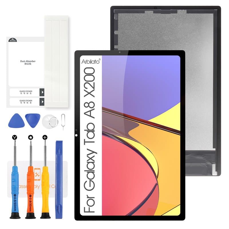 Écran LCD pour Samsung Galaxy Tab A8 10.5 2021 SM-X200, pour Galaxy Tab A8 X200 LCD Numériseur Écran Replacement SM-X205 LCD Dis