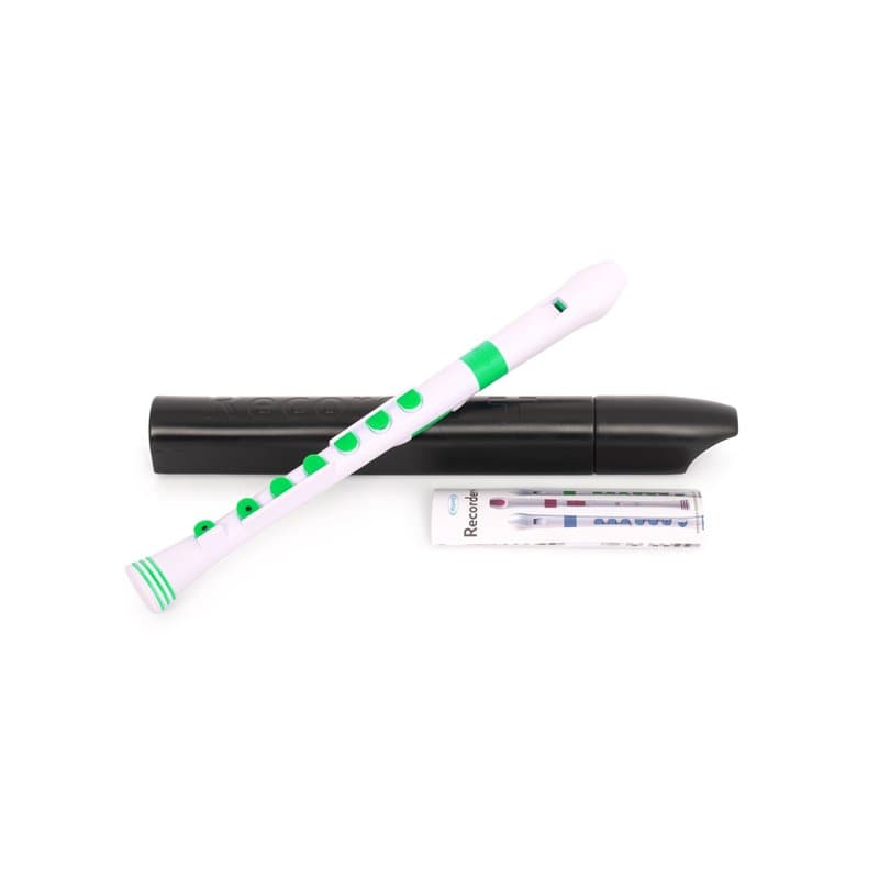 NUVO N320rdwgn Enregistreur Plus avec bordure verte, Blanc