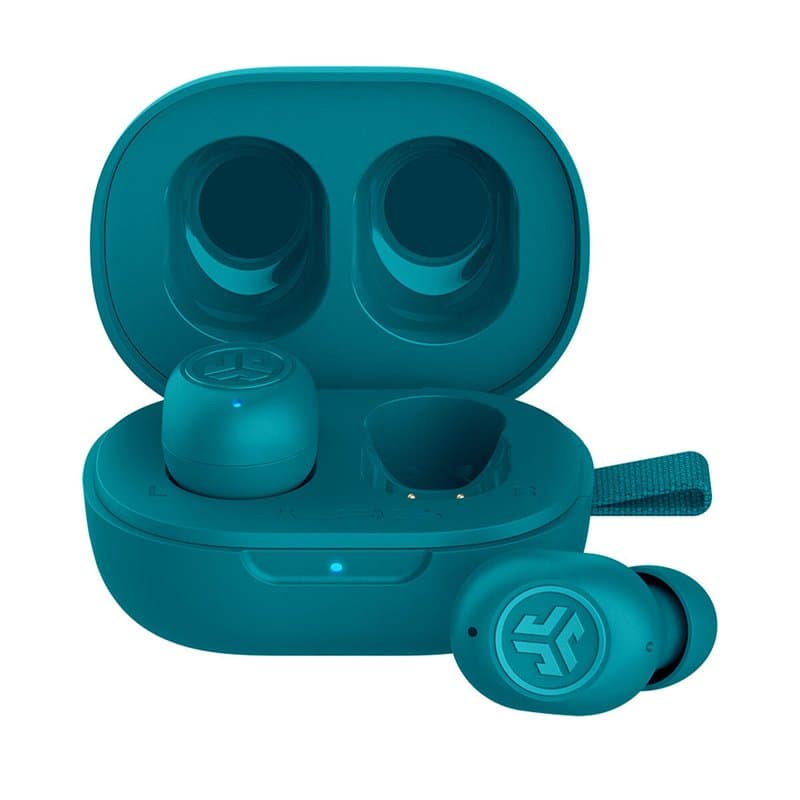 Écouteurs Sans Fil avec Étui de Charge JLab IEUEBJBMINIRAQUA124 Turquoise
