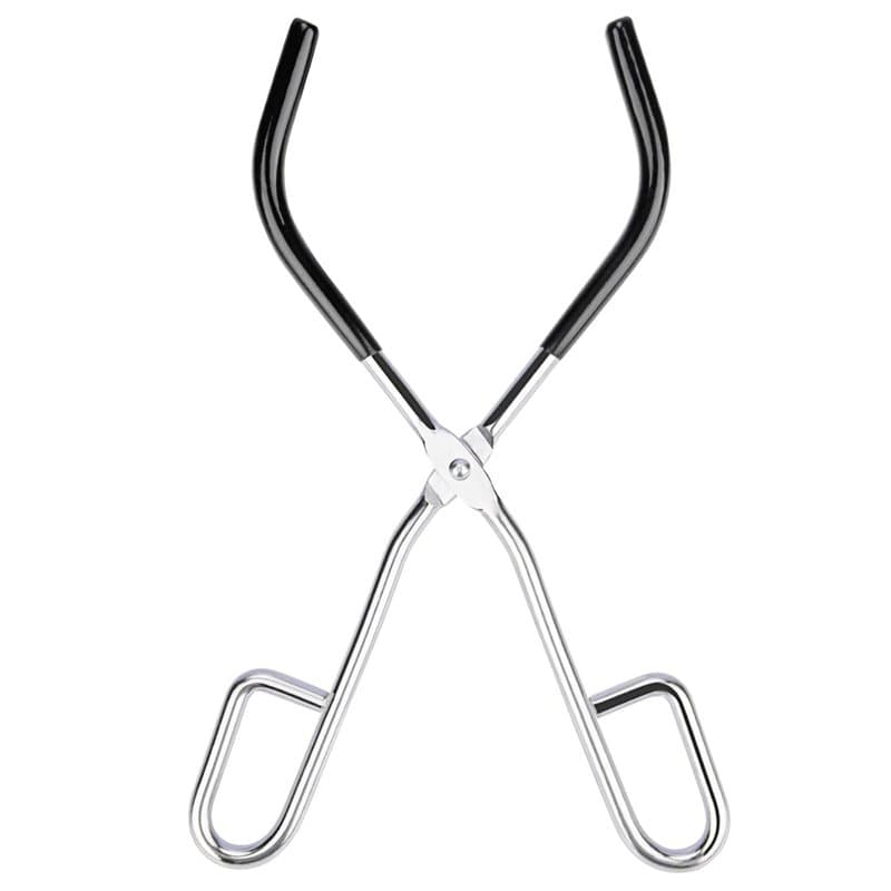stonylab Pinces à Bécher, Pince de Bécher de Laboratoire Clamp Beaker Tongs avec Mâchoires Recouvertes de Plastique, 25,5 cm Lon