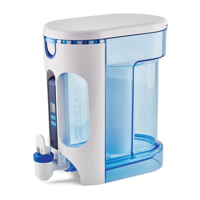 ZeroWater 12 Cup Ready-Read 5-Stage Water Filter Pitcher, NSF Certified to Reduce Lead and PFOA/PFOS, Instant TDS Read Out