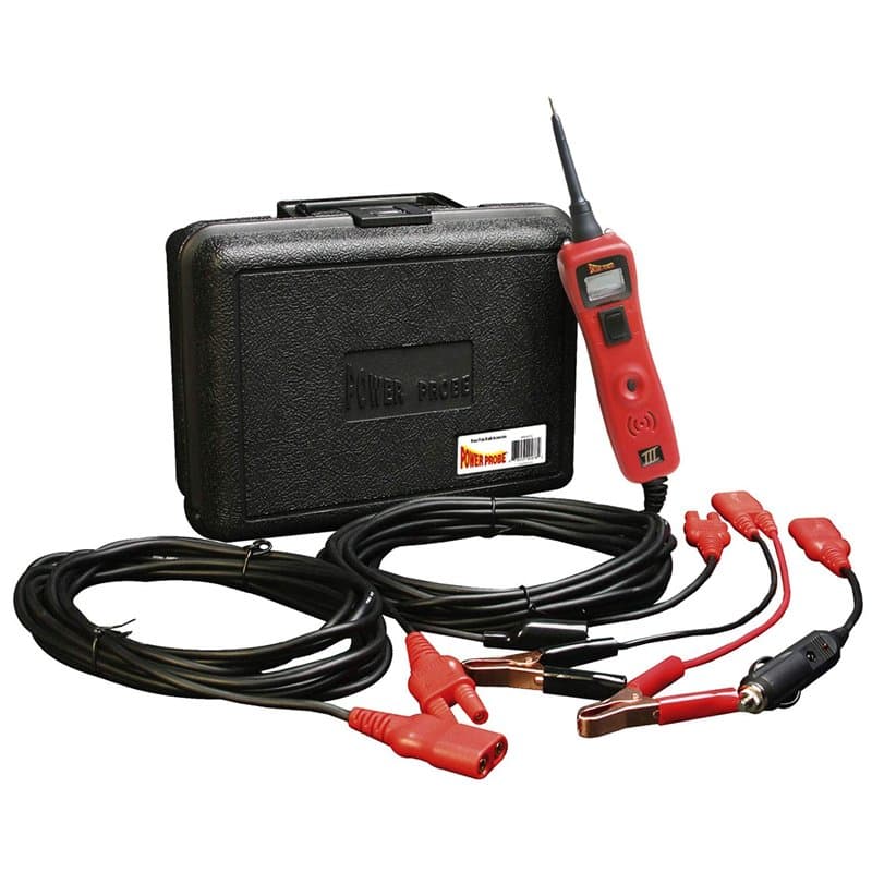 Power Probe 3 Testeur de Circuit Électrique Automobile avec Accessoires Outil d'Atelier pour Mécanicien Multimètre Numérique 12-