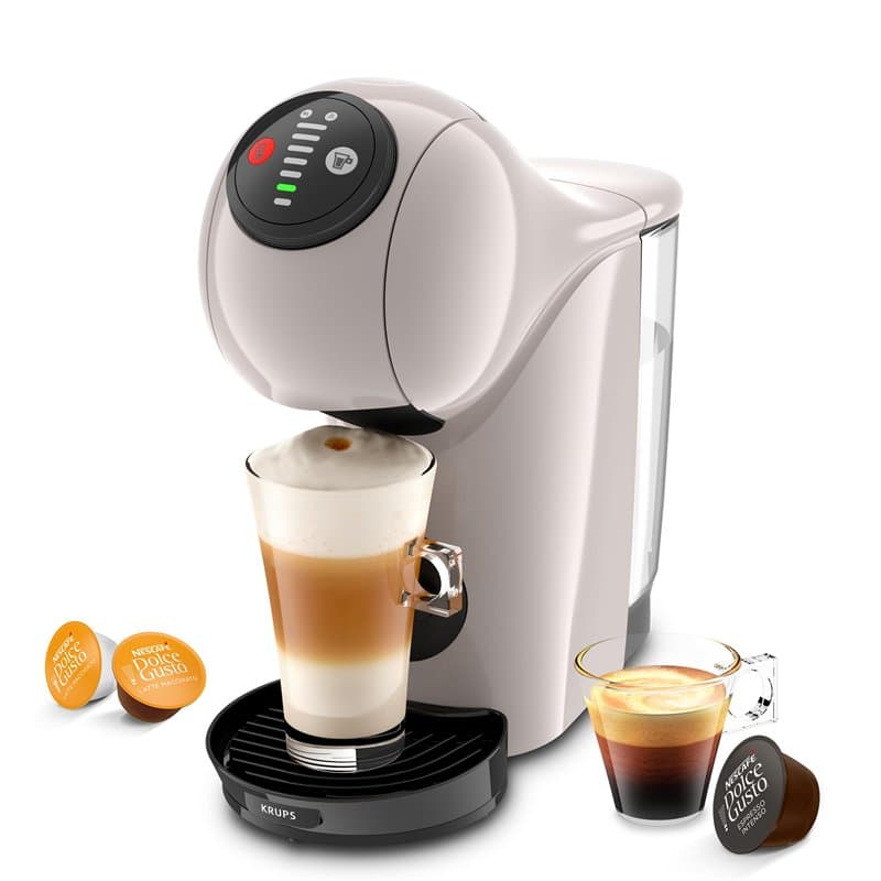 KRUPS NESCAFÉ Dolce Gusto KP243A GENIO S Machine à café à capsules pour différentes boissons, compacte, haute pression, tailles