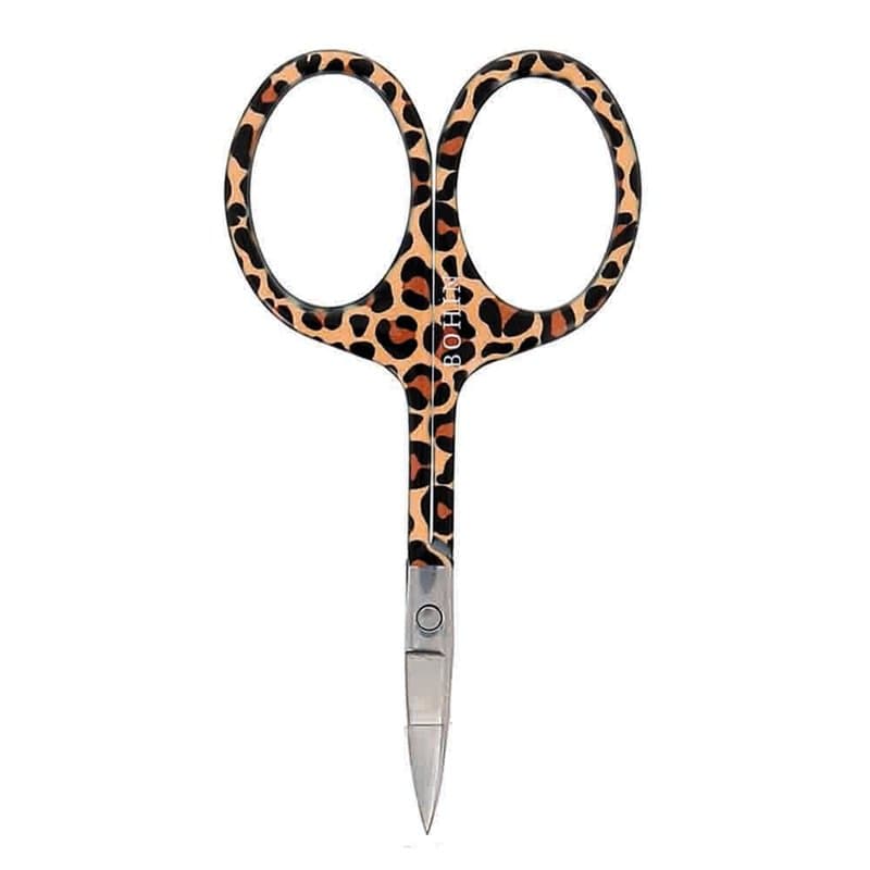 BOHIN France - BOHIN France Safari Collection Inoxydable Acier (9cm) Léopard Imprimer Fantaisie Broderie Ciseaux - 1 Pièce
