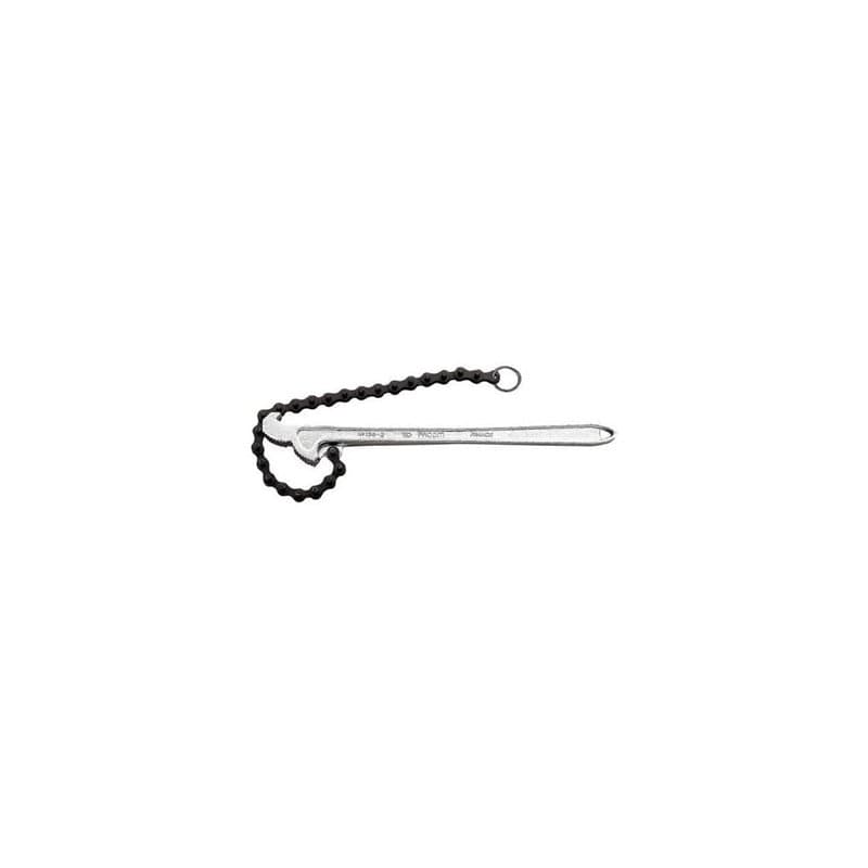 FACOM - Clé à Chaîne Modèle Double Effet - 136A.2 - Capacité 60-140mm - Chaîne et Corps en Acier Traité - Double Denture Serrage