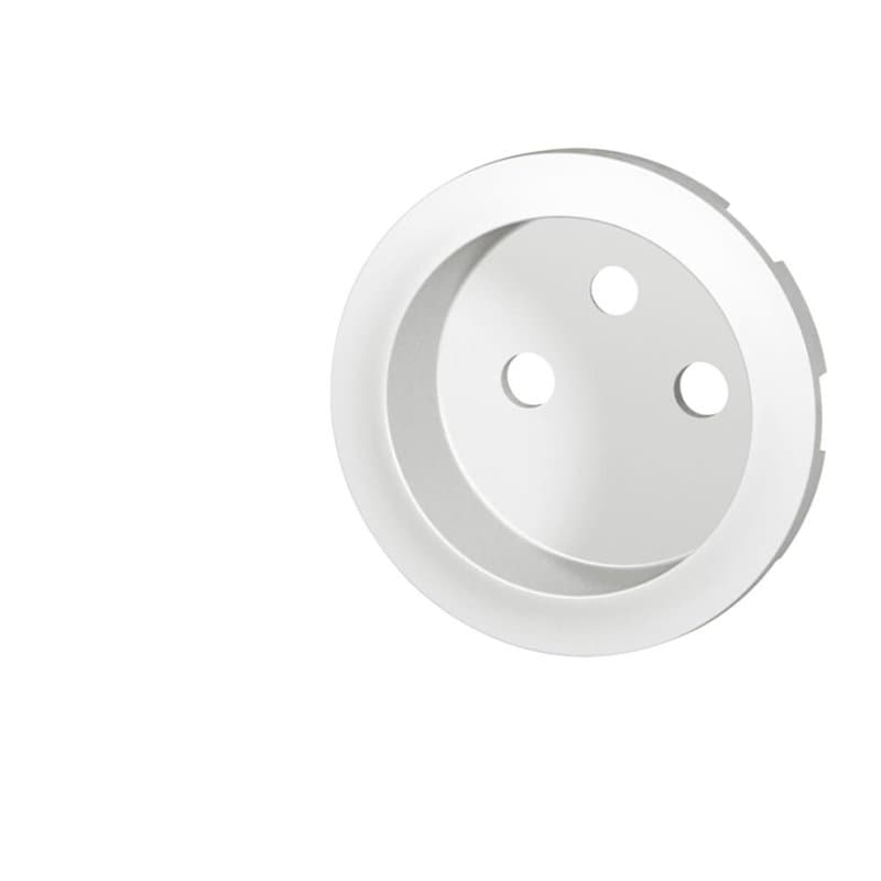 Legrand 068112 Enjoliveur Céliane pour Prise de Courant 2P+T à Puits, Blanc, Lot de 10