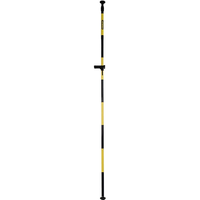 Stanley 1-77-184 Extension Pour Niveau Laser Cl90 - Conception Très Robuste En Aluminium - 4 Sections Vissable Et Une Section Té