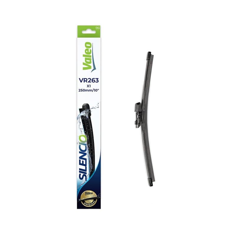 VALEO Silencio Balai d'Essuie-glace - VR263 - Balai d'Essuie-Glace Plat de Haute Performance, Visibilité Supérieure à 360 Degrés