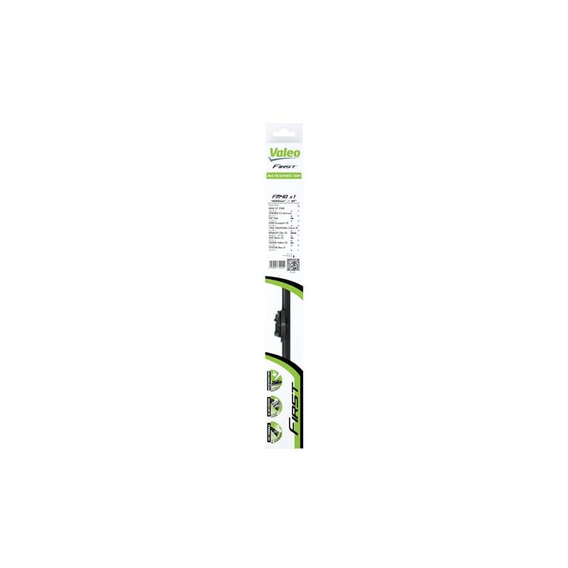 VALEO First Essuie-glace - FM40 Profitez d'une vision claire et de performances optimales à chaque trajet avec le balai d'essuie