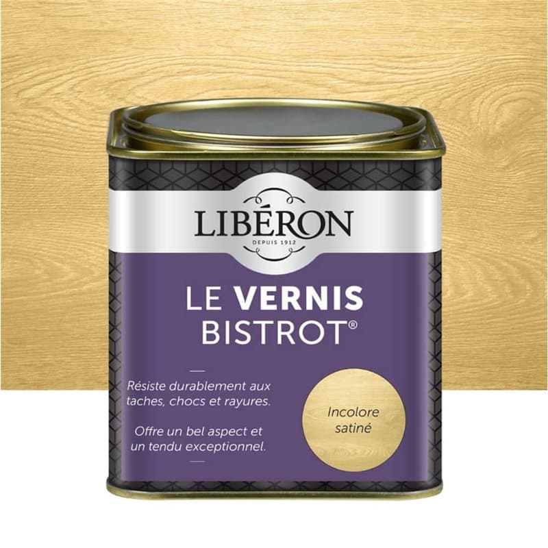 Libéron Vernis bistrot® pour meubles et objets, Incolore, 0,5L