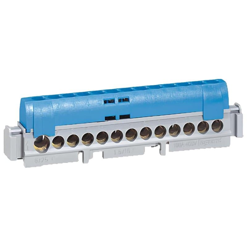 004846 Legrand bornier de répartition neutre 21x16mm²+1x25mm²
