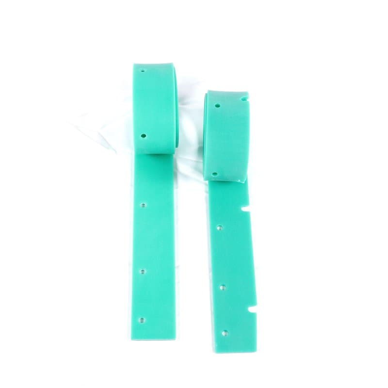 Distri+ - Kit raclette gomme verte compatible pour autolaveuse NUMATIC TT4045, TGB4045, TGB3045, TTB3450, TTB4045, TLB345S, TTB