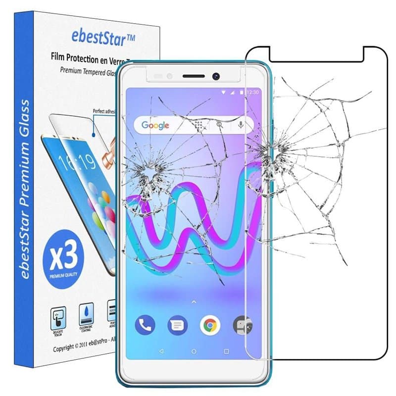 ebestStar - Pack x3 Verre trempé compatible avec Wiko Jerry 3 Film Protection Ecran Vitre protecteur anti casse, anti-rayure, po