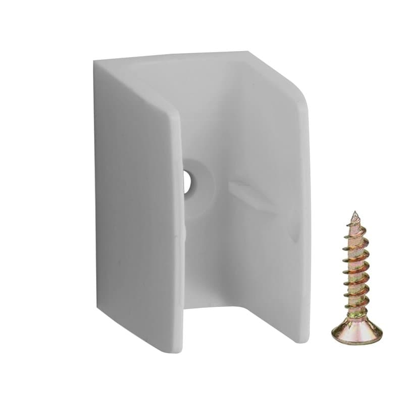 cyclingcolors Clip bloqueur de manivelle volet Roulant gris Support Guide Manette Plastique 15mm - 18mm Universel fenêtre Mur à