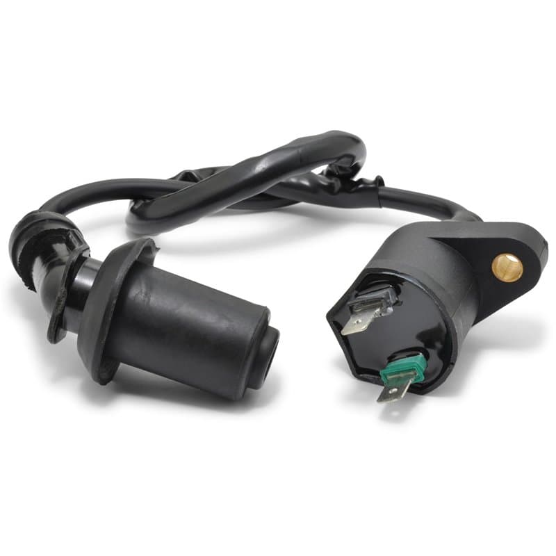 Easyboost Bobine d'allumage antiparasite Fil de Bougie pour 50cc GY6 4T 139QMB Baotian BT49QT, Kymco Agility, Dink, Like, People