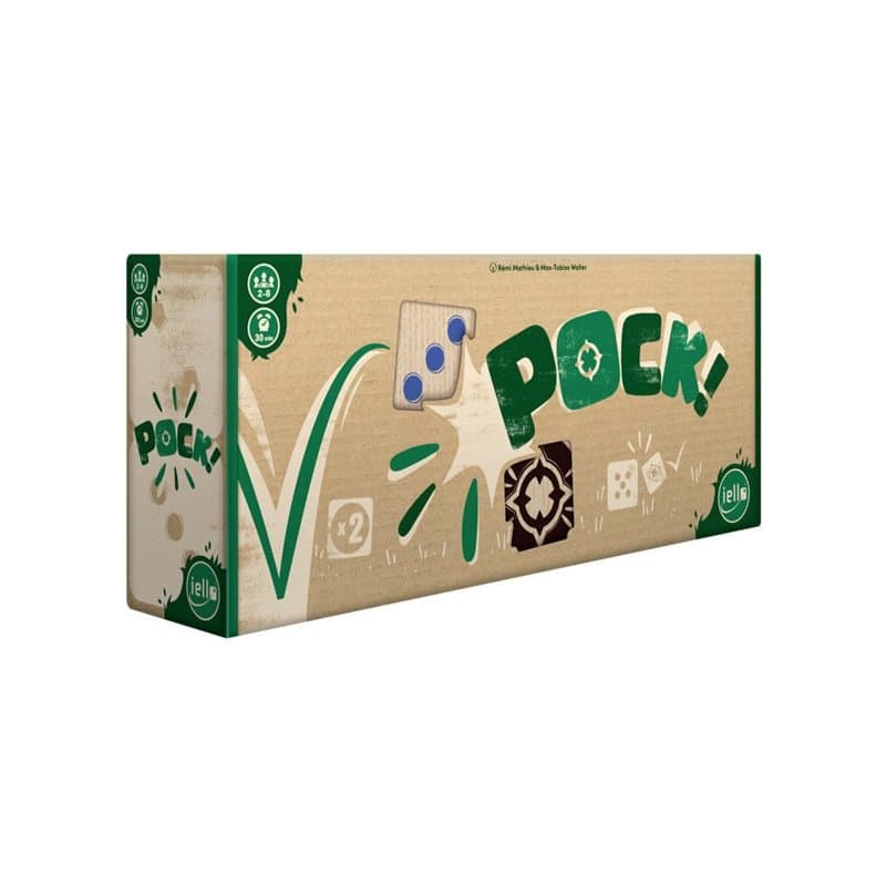 IELLO Pock - Jeu de Société - De 2 à 8 Joueurs - A Partir de 8 Ans - Version Française