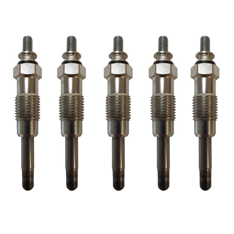 (Lot de 5) Bougie de préchauffage compatible avec 190D 190 d Diesel Turbo W201 W123 W124 T1 Classe G Sprinter = A0001597501 A000