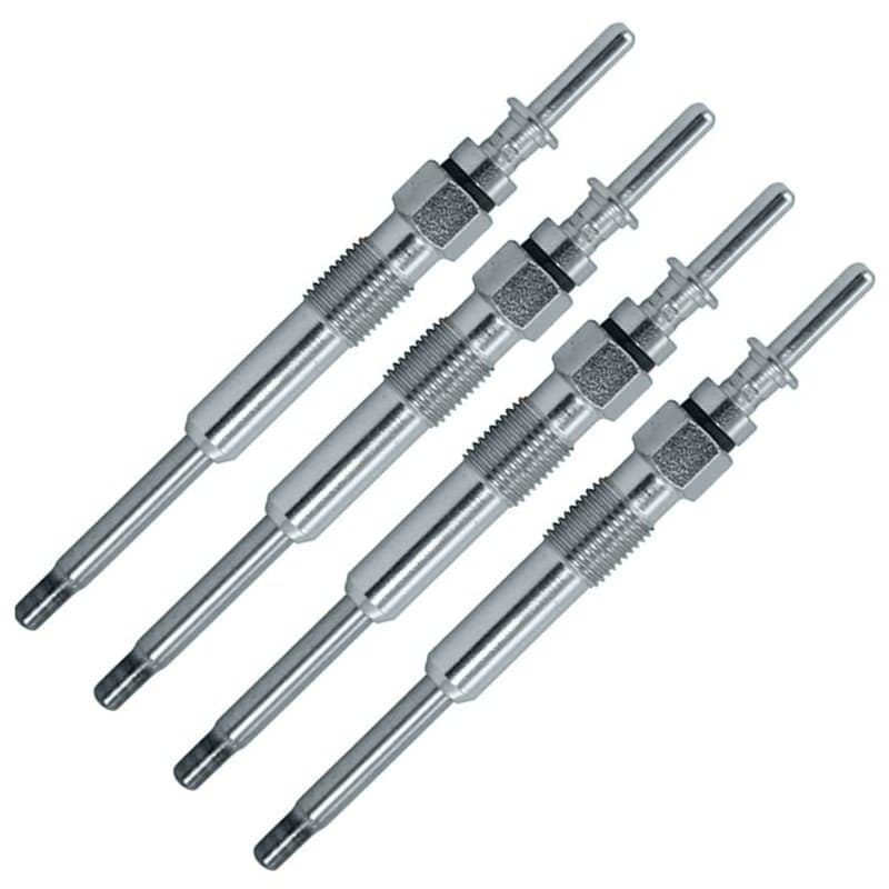 (Lot de 4) Bougie de préchauffage pour E46 318d 320d 330d E39 520d 525d 530d E38 730d X5 E53 3,0d Freelander 2,0 td4 Range ZT 2,