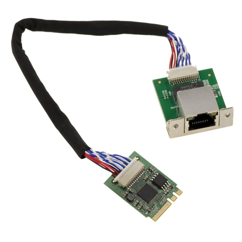 KALEA-INFORMATIQUE Carte M2 M.2 NGFF E A Key 2.5 Gigabit RJ45 LAN ethernet 10 100 1000 1G 2.5G. avec chipset Intel I226 SRKTV