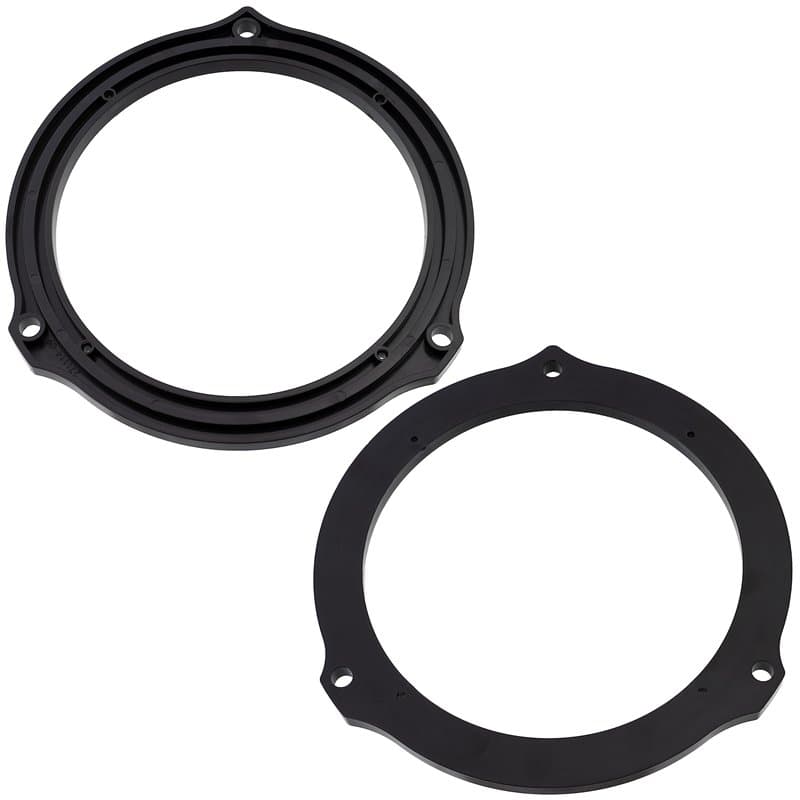 AERZETIX - C11594 - Lot de 2 Adaptateurs/supports pour haut-parleurs de voiture Ø165 mm - côté de montage portière arrière - com