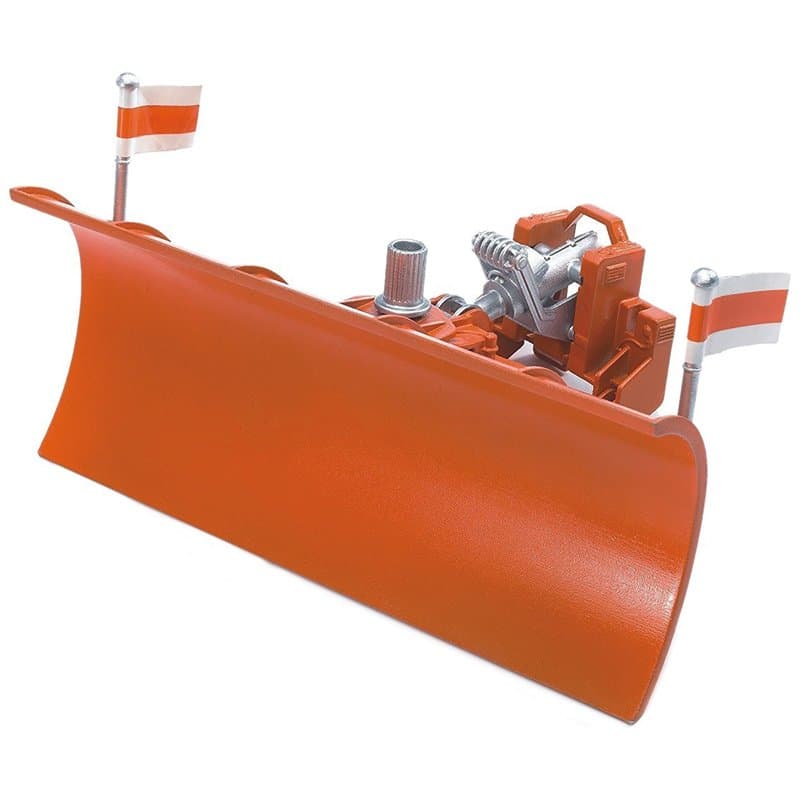bruder 02582 - Accessoires pour camions Lame de route, chasse-neige, MB Unimog