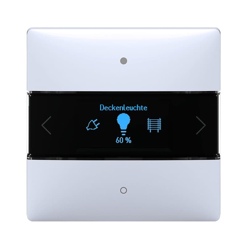 Theben 4969238 iON 108 KNX Régulateur d'ambiance KNX I KNX Data Secure I Capteur tactile pour la domotique 20 fois