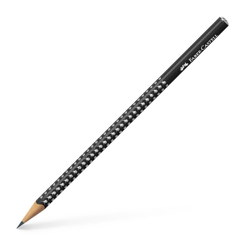 Faber-Castell 118299 - Crayon Graphite Sparkle Perlé - Noir