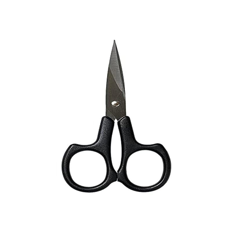 Rayher 8937900 ciseaux pointus pour couper du papier, 11 cm en acier, noir