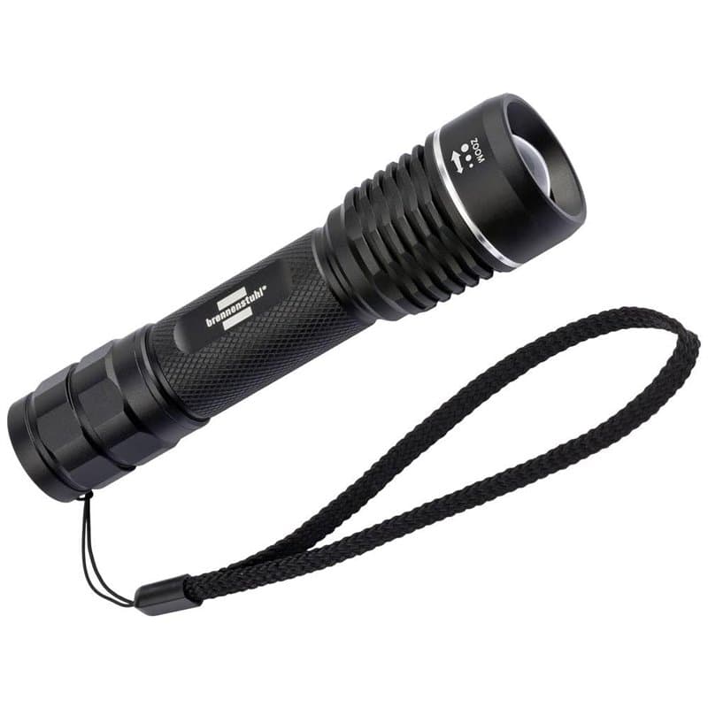 Brennenstuhl LuxPremium Lampe de poche LED TL 600 AF rechargeable/Lampe torche LED avec mise au point réglable (630lm, 4 modes d