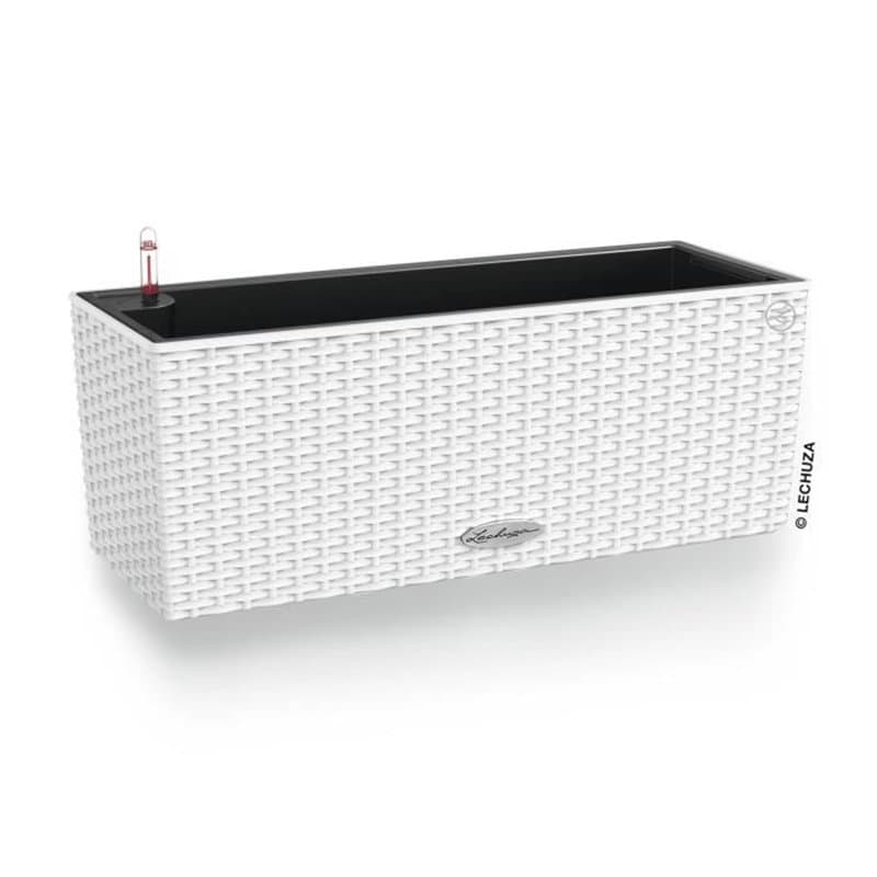 Jardiniere - Balconera cottage 50 - Kit complet - Blanc - 8 L - LECHUZA
