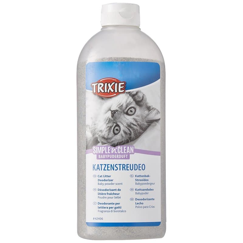 Trixie Simple'n'Clean Litière pour chat, Déodorisant 750 g