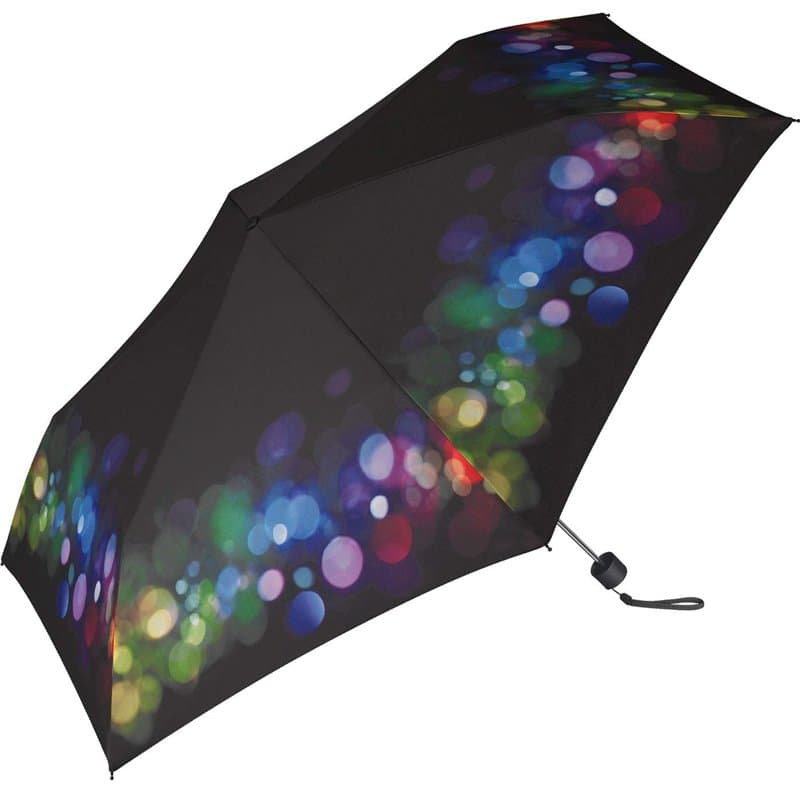 Pierre Cardin Funky Glitter Parapluie, Parapluie de poche Slimline., 95 cm