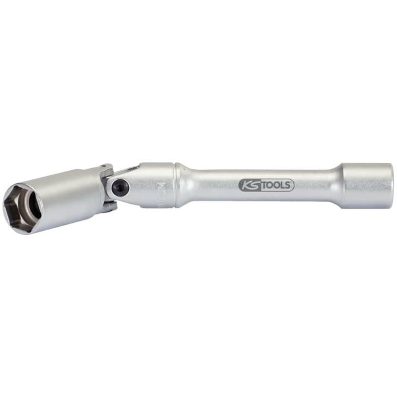 KS Tools 922.4067 - Douille longue articulée 3/8'' - 10mm - Gamme ULTIMATE® - Spéciale bougies de préchauffage - En Chrome Vanad