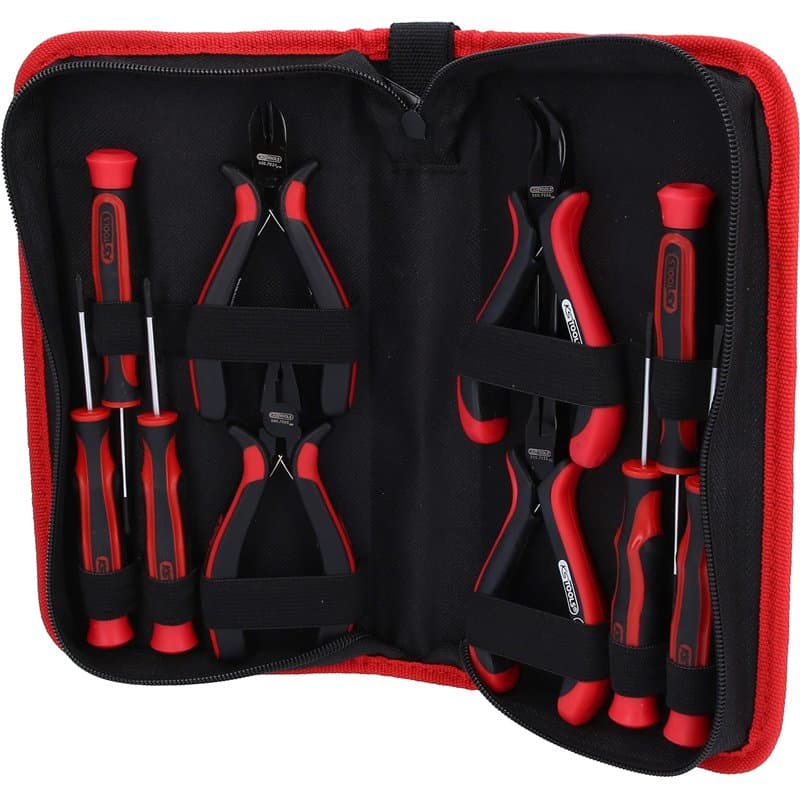 KS Tools 500.7220 Lot de 10 outils de mécanique de précision