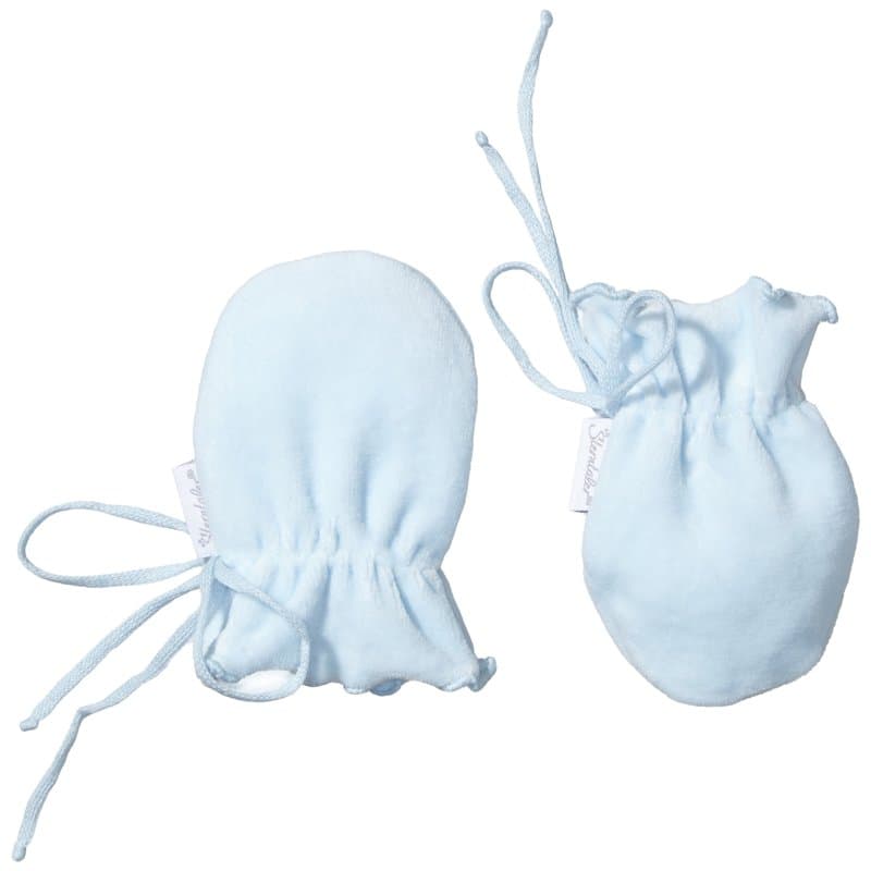 Sterntaler Bébé garçon Manopole Bebé Moufles, Bleu (Bleu 313), Naissance (Taille fabricant: 1) EU