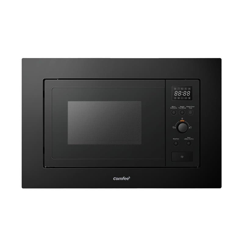 Comfee' CBMAG820BJL-BK Micro-ondes encastrable 20 litres avec gril, commandes numériques, 8 niveaux de puissance, dégel rapide e