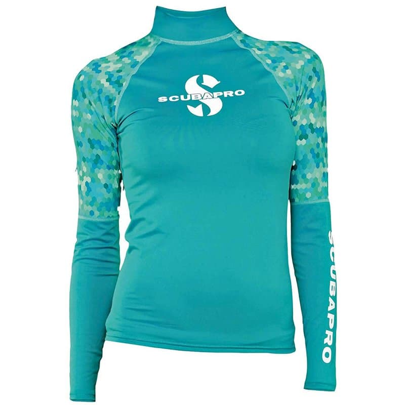 Scubapro Rash Guard GRAF Carib ML F-XL Kit de détendeur pour plongée en Eau Froide Unisex-Adult, Caribbean