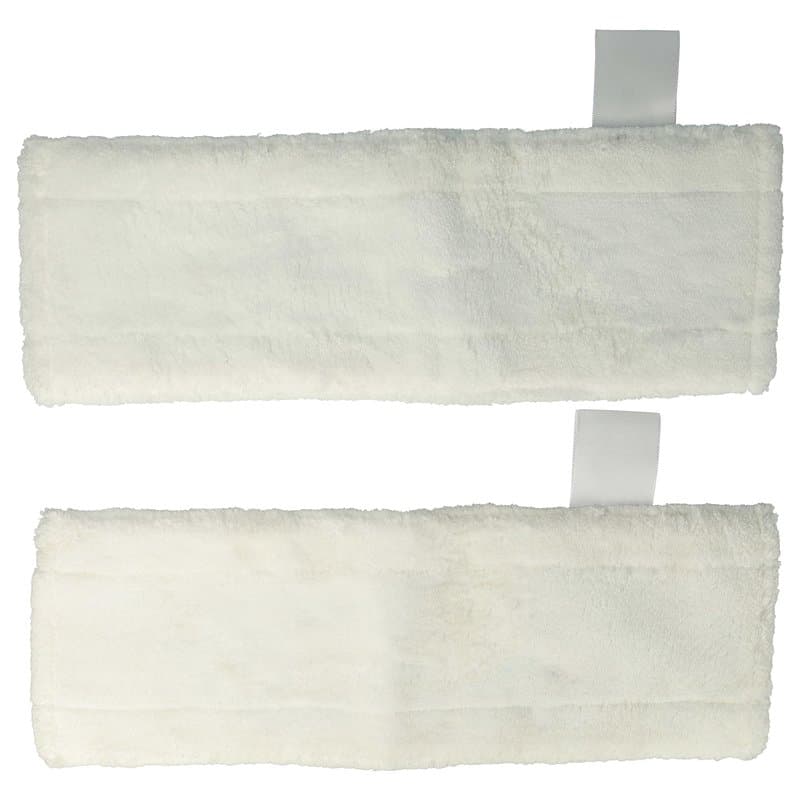 vhbw Lot de 2 lingettes compatible avec Kärcher SC 3 EasyFix Premium, SC 3 Upright EasyFix balai vapeur - serpillière