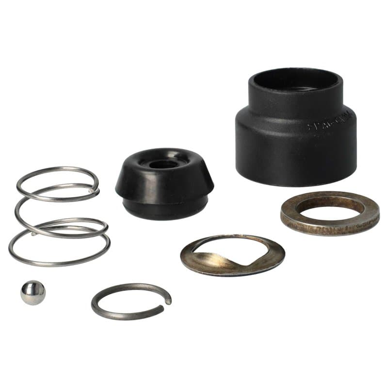 vhbw Manchon de protection de mandrin compatible avec BTI BHE 2-24 LR marteau perforateur, perceuse, noir/argenté