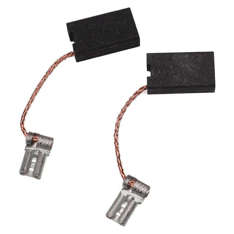 vhbw 2x Balais de charbon pour moteur 5 x 10 x 17mm compatible avec Mafell scie circulaire à guidage KSS 300, KSS 400, KSS 60 cc