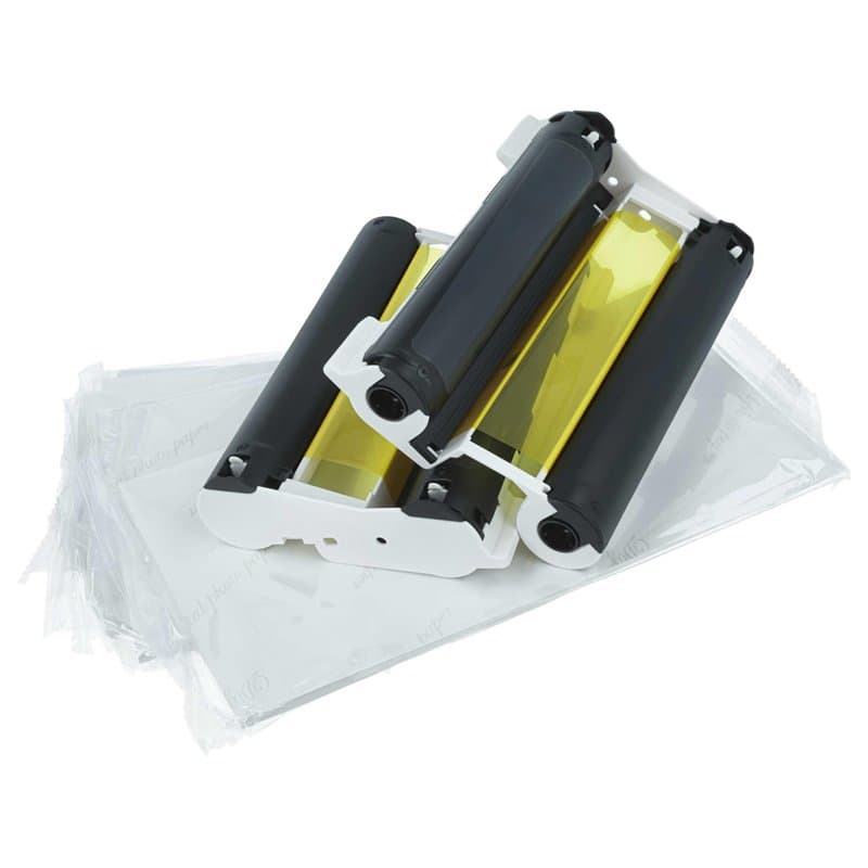 vhbw 2X Cartouches d'encre Multicouleurs Compatible avec Canon Selphy CP1200, CP1000, CP1300 imprimante Photo (Pack de 2)