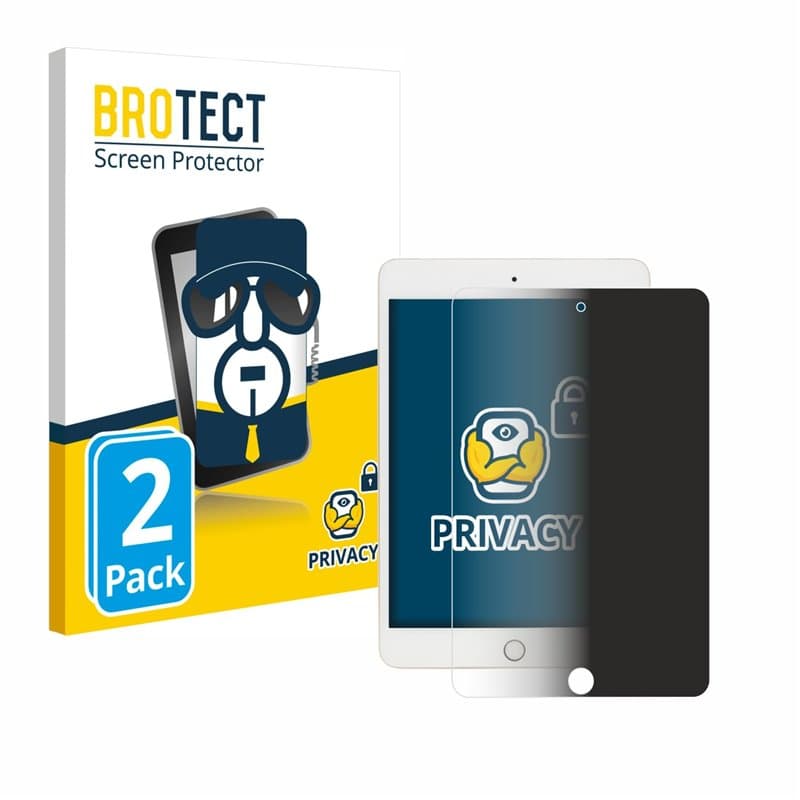 brotect (2 Pièces Protection Anti-Espion pour Apple iPad Mini 5 2019 (5ème Gen.) [Anti-Spy, Privacy Film, Écran de Confidentiali