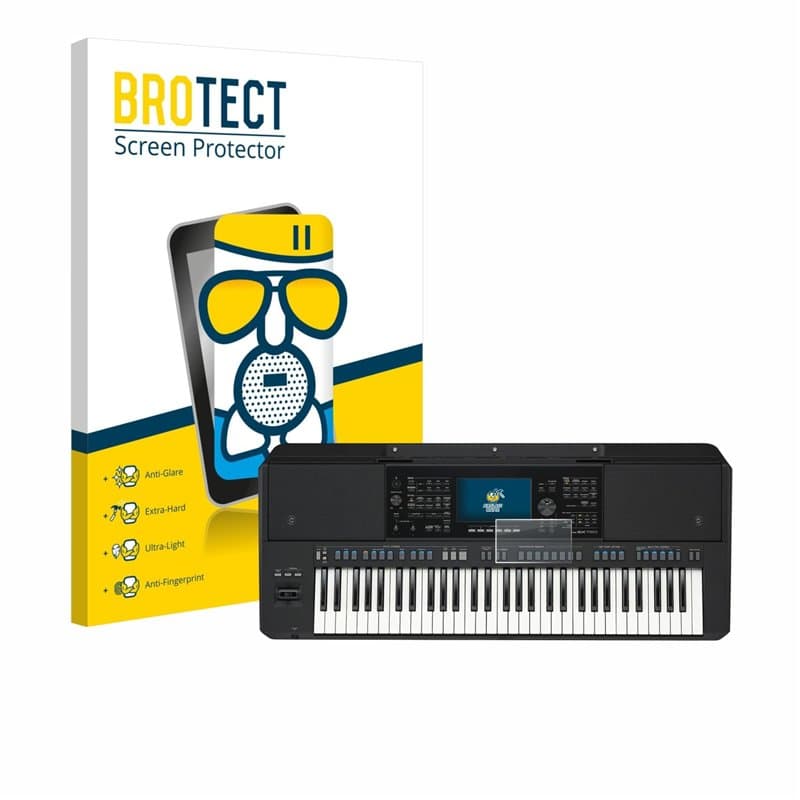 brotect Anti-Reflet Protection d'Écran Verre Mat pour Yamaha PSR-SX720 - Film Protecteur Vitre 9H