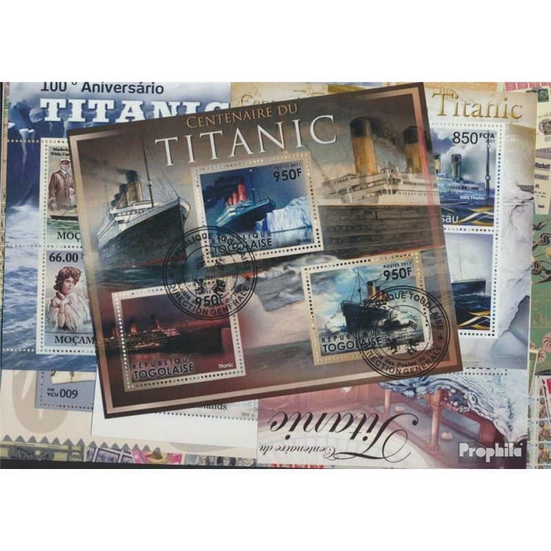 Motives 25 Divers Titanic Timbres (Timbres pour Les collectionneurs) Navigation/navires